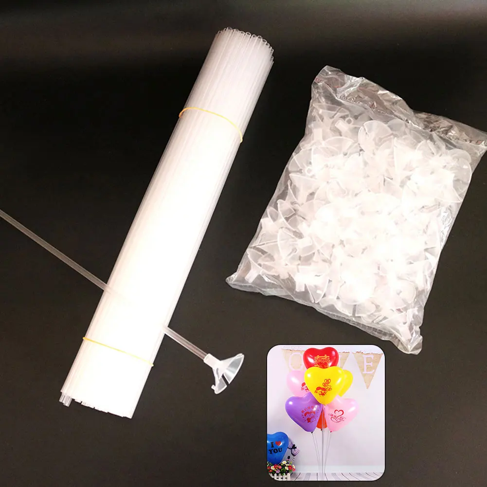 100 набор акриловые вечерние Дети День рождения легко наносится держатель для