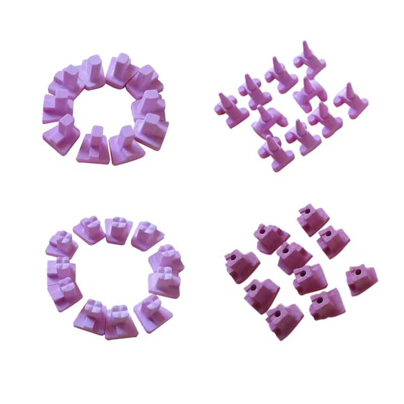 12 шт. керамические обжимные колышки стоматологическая лаборатория для фарфора