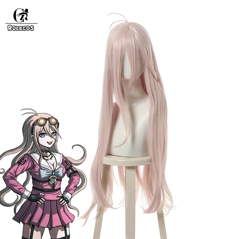 Парик для косплея ROLECOS из игры данганронпа V3 термостойкий Синтетических Длинных