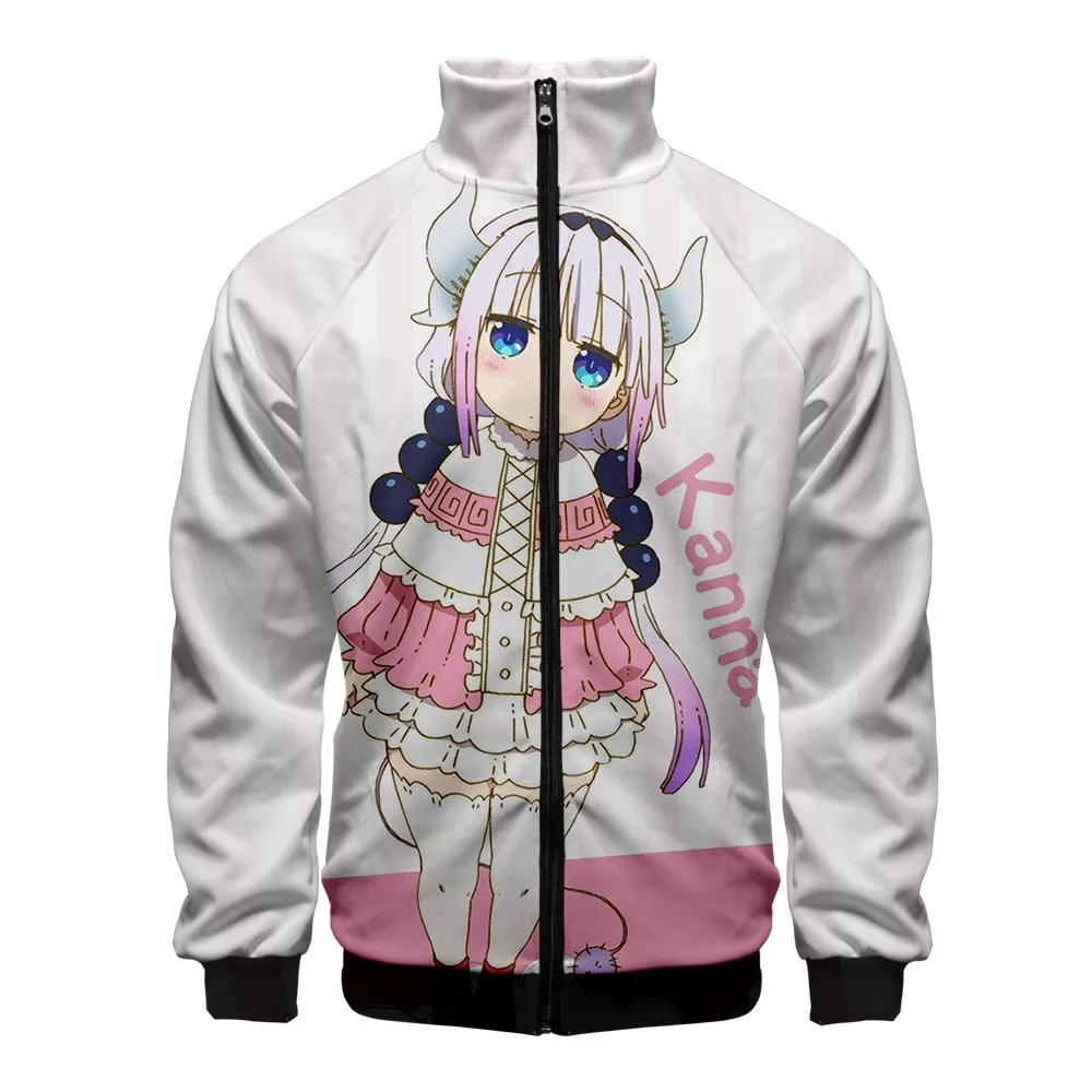 Кардиган с воротником-стойкой на молнии для косплея