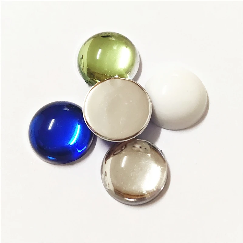 Смешанные Круглые полусферические акриловые бусины 16 мм высококачественные