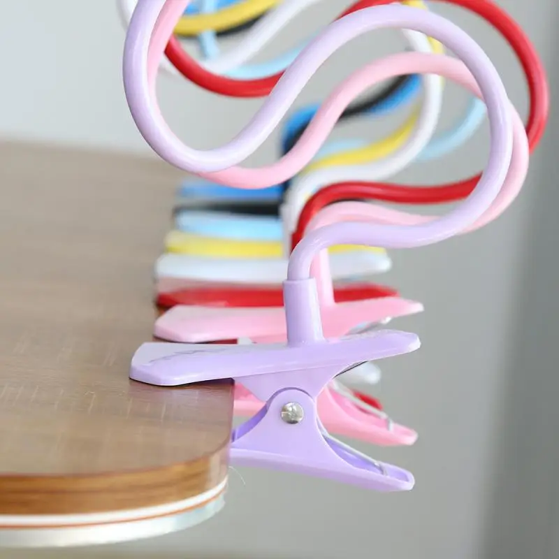 Гибкий держатель для мобильного сотового камеры телефона ленивый кровать