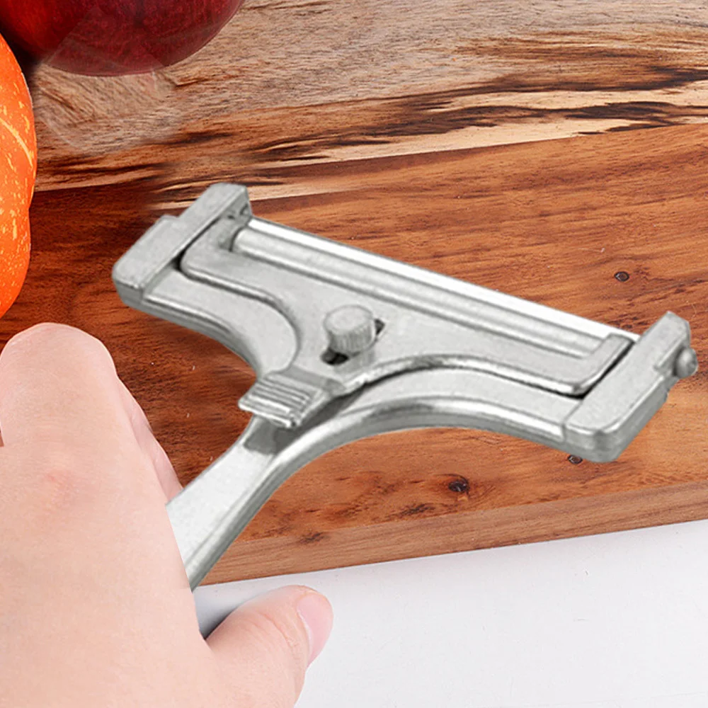 

1 Pcs Silver Adjustable Cheese Slicer Cutter Butter Planer Grater With Wire Zinc Alloy for Kitchen Tool Portable