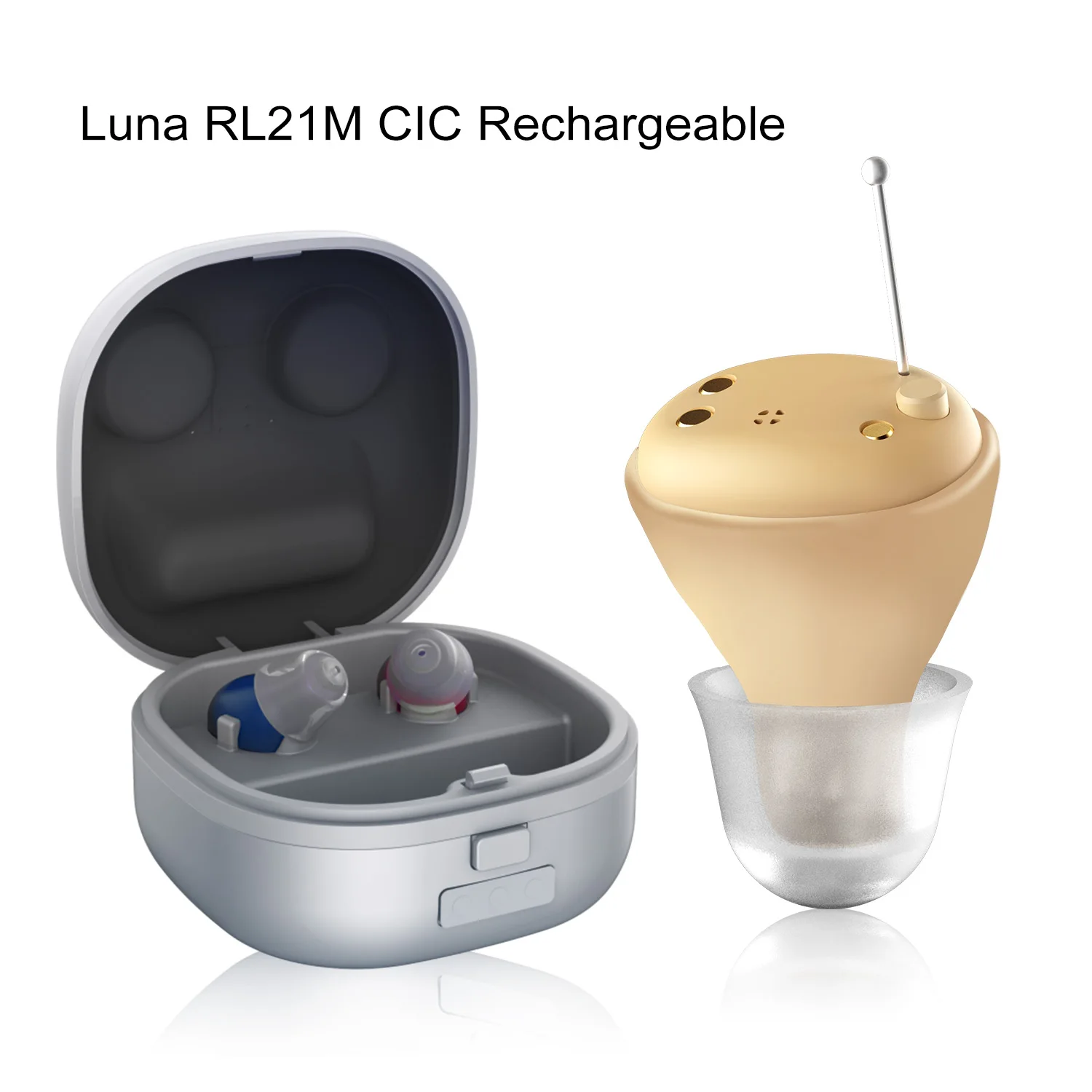 2021 новый лучший перезаряжаемый слуховой аппарат цифровой с регулируемым тоном