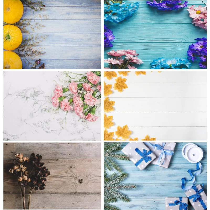 

Vinyl Custom Photography Backdrops Brick Wall & Wood planks Theme Photo Studio Background FK91025-46