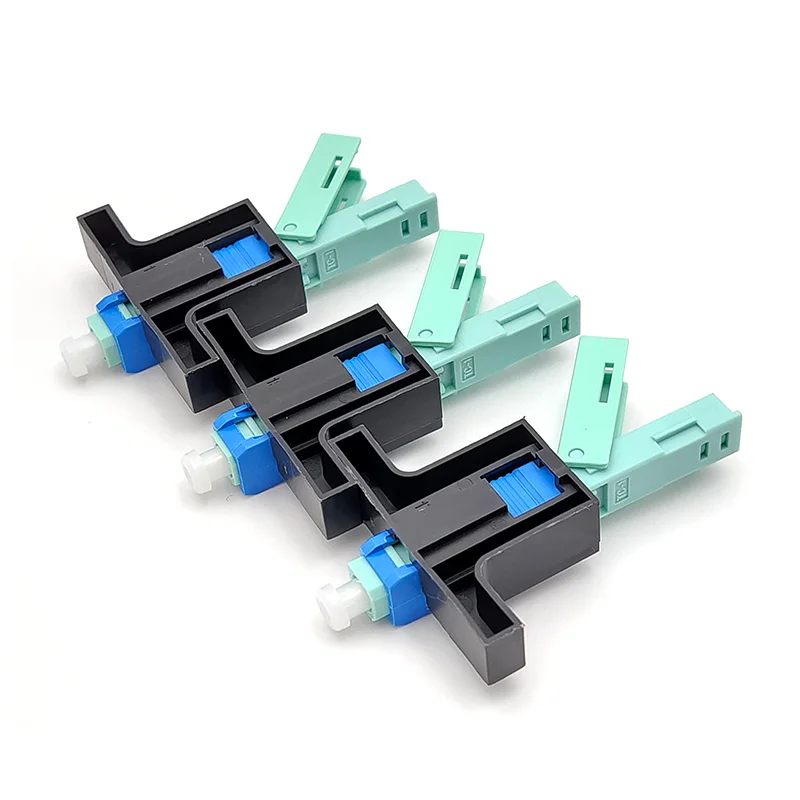 

100PCS SC APC optical fiber connector SingleMode FTTH sc/apc Optics connector Applicable for 3.1 x 2.0mm fibra optica Drop cable