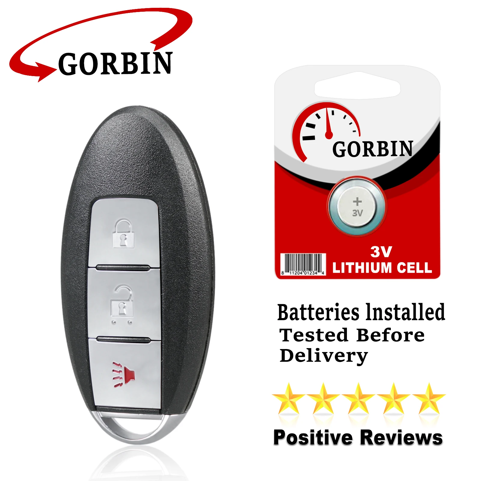 

GORBIN CWTWBU729 / CWTWBU735 Remote Key for Nissan Pathfinder Rogue Versa Juke Cube 370Z Car Key 315Mhz ID46 Chip