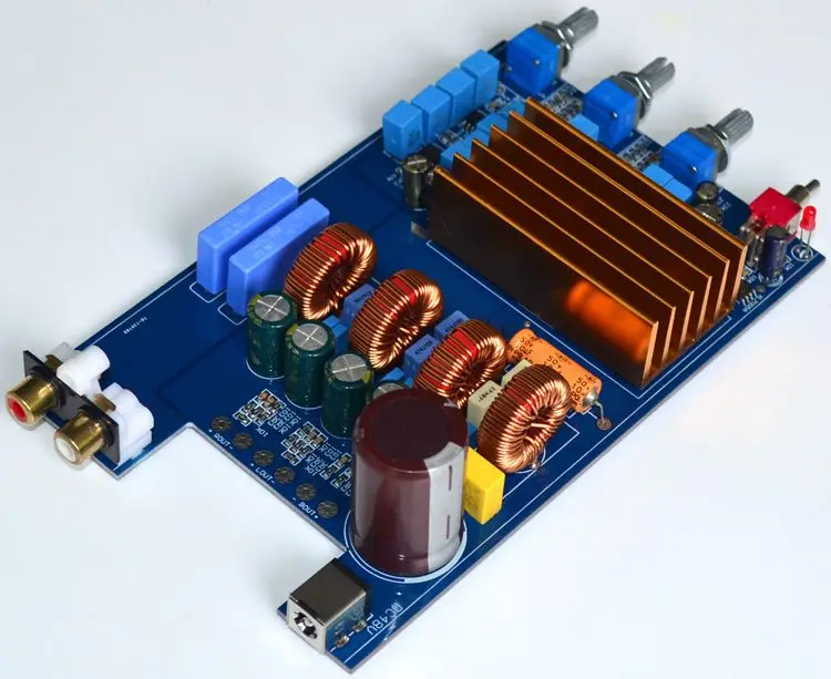 TPA3255 high power class D fever HIFI digital 2.1 amplifier board 300W+150W+150W (special offer | Электроника