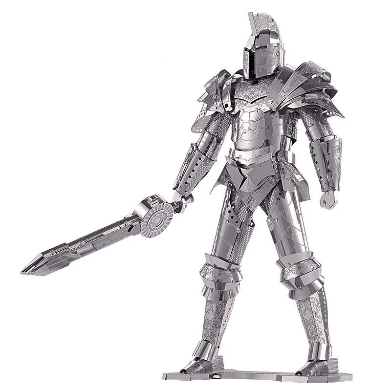 MMZ модель Piececool 3D металлическая головоломка полумесяц лезвие панцирь робот сборка Металлическая Модель Набор DIY 3D лазерная резка модель головоломка игрушки - Цвет: P079