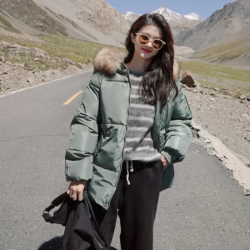 Winter Women Jackets 2022 New Loose Puffer Jacket Parkas Women's Thickened Padded Jacket Clothes Women Clothing