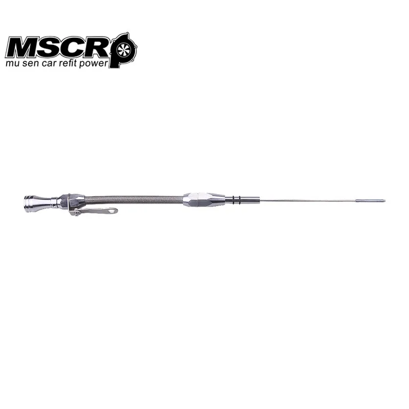 Высокое качество для SB Ford 260 289 302 нержавеющая оплетка гибкого масляного щупа