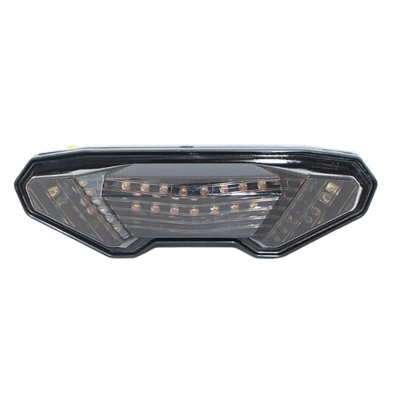 

Задний фонарь для мотоцикла, задние фонари, стоп-сигналы поворота, встроенная светодиодная подсветка, прозрачная для Yamaha MT09 FZ09, MT-09 2014-2016