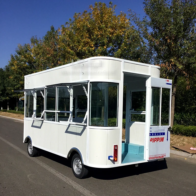 Мобильный ресторан киоск для фаст фуда тележка хот догов электрические