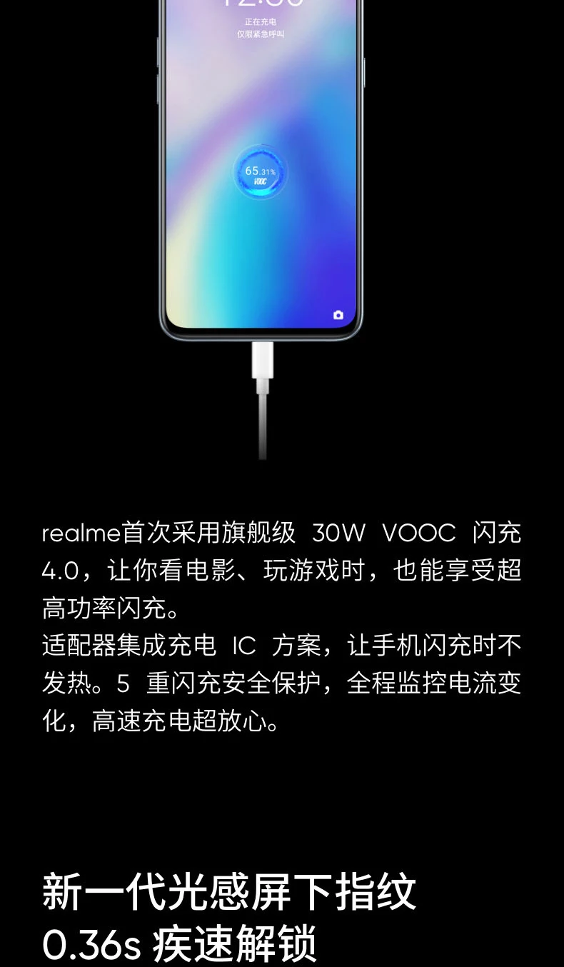 64MP Oppo Realme X2 мобильный телефон Android 9,0 4G LTE Snapdragon 730G 6," Super AMOLED отпечаток пальца на экране 30W VOOC 4,0 type-C