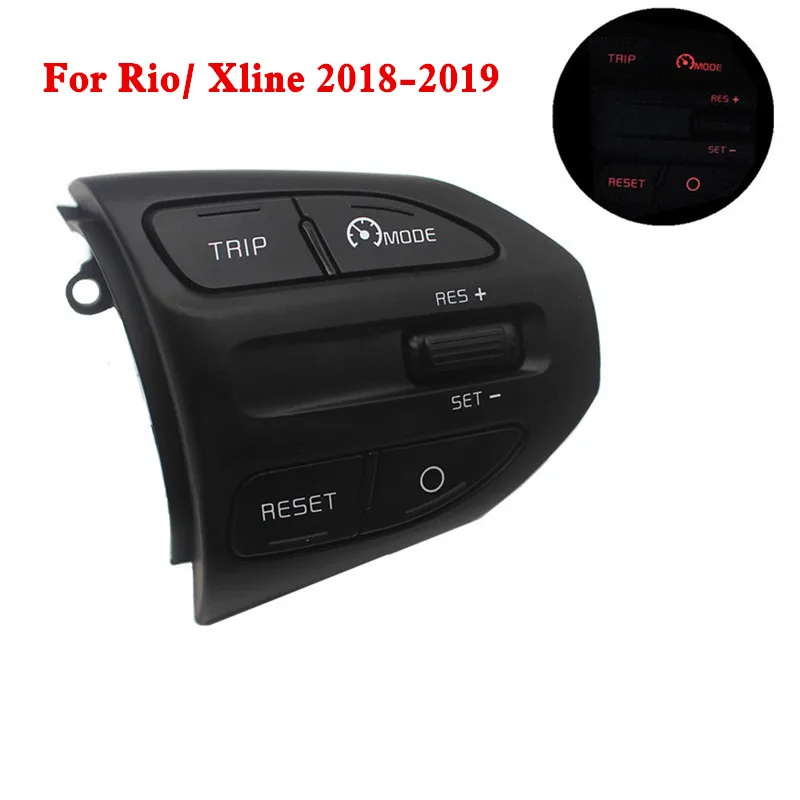Кнопка рулевого колеса PUFEITE для KIA K2 RIO 2016 2017 2018 кнопки Bluetooth телефон круиз контроль
