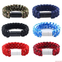 outdoor usb charging bracelet micro usb bracelet usb c charger data charging cable sync cord for iphone 11 pro max xs phone cord