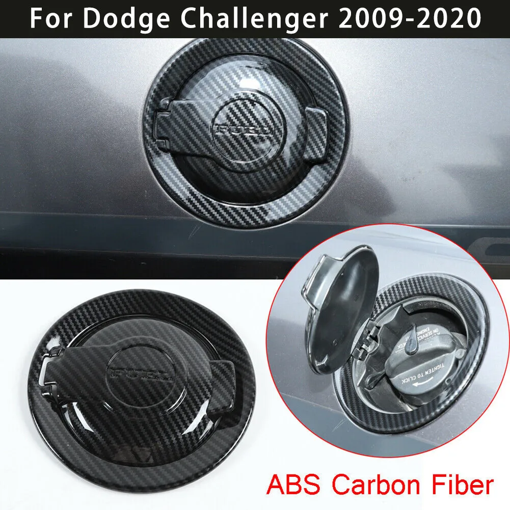 

Fuel Decorative Cover Carbon Fiber For Dodge Challenger 2015-2020 Hot Sale