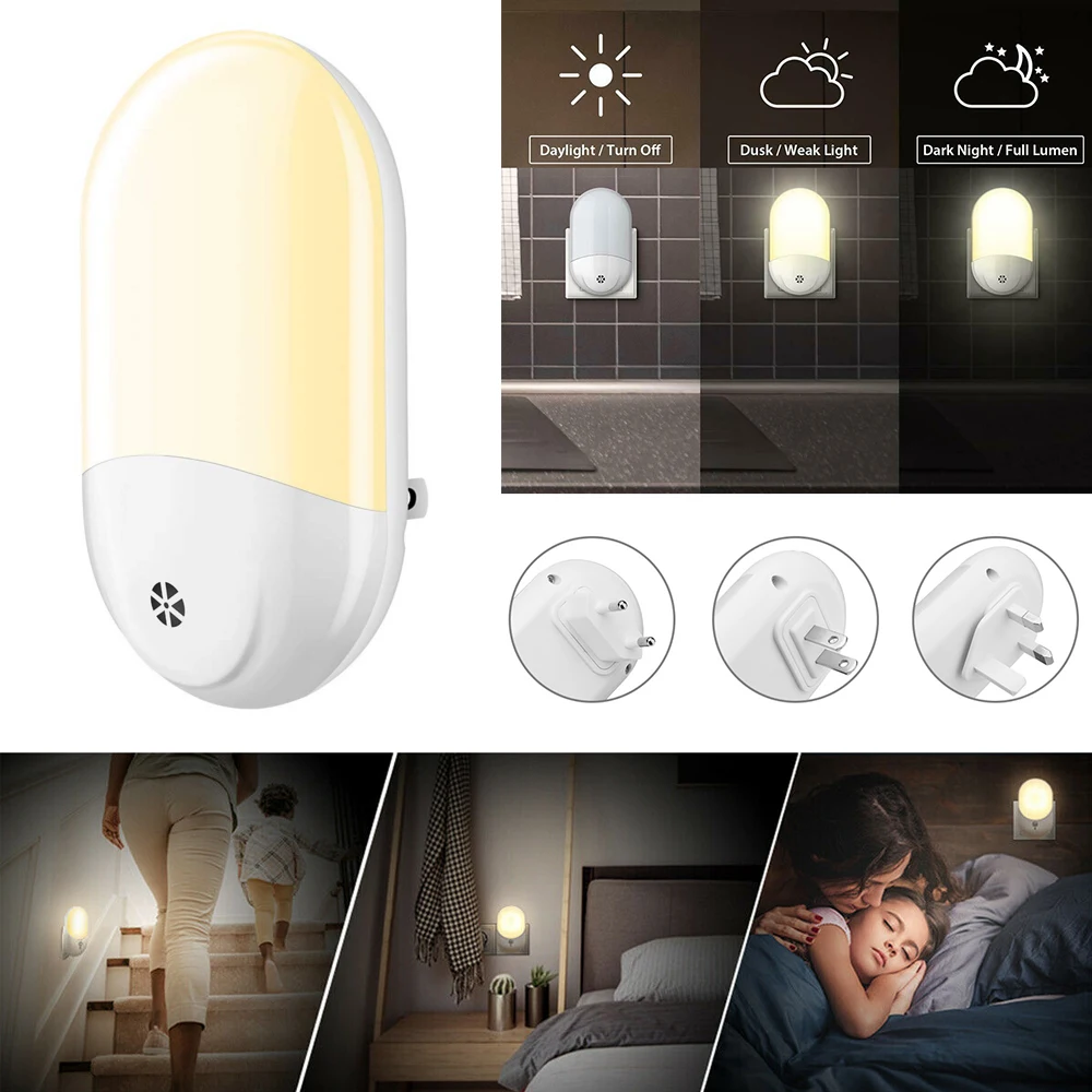 1 шт. теплый белый умный светильник с управлением Ночной ночник для дома гостиной