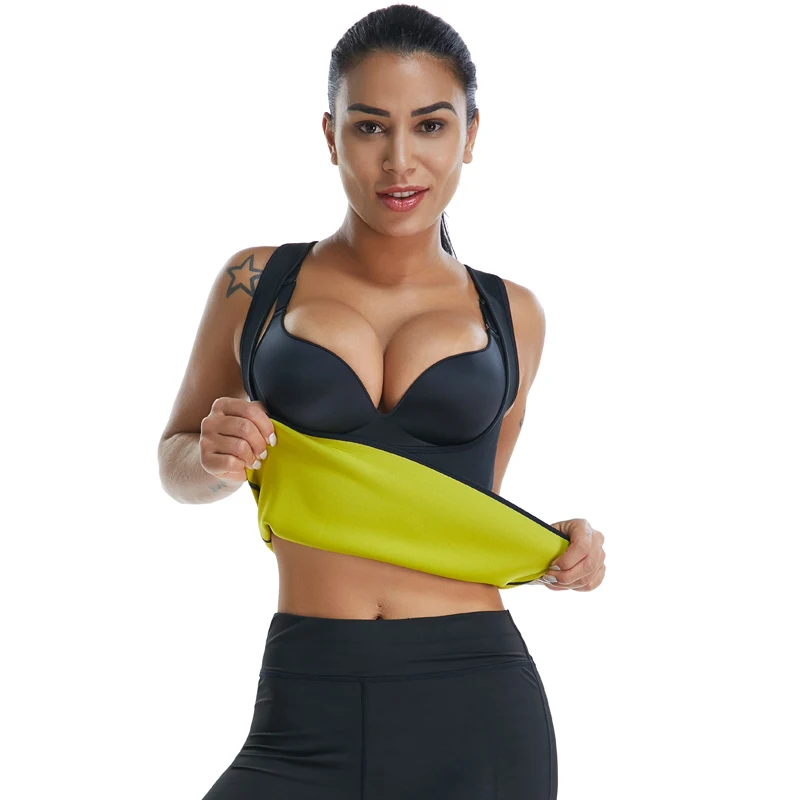 Женский спортивный тренажер для талии утягивающий жилет с эффектом сауны