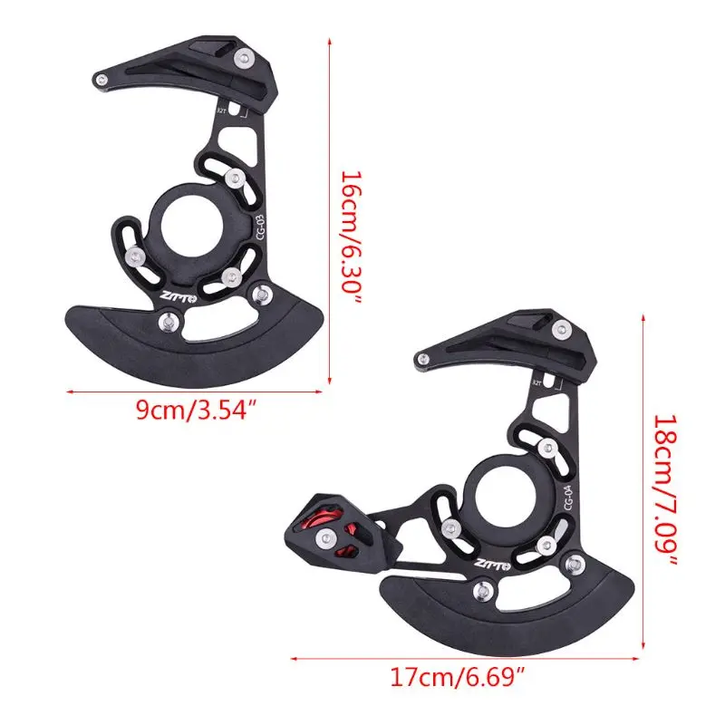 

Mountain Bike Chain Guide Bicycle Pulley Chainring Protector Guard Device Stabilizer Aluminum Alloy Tool