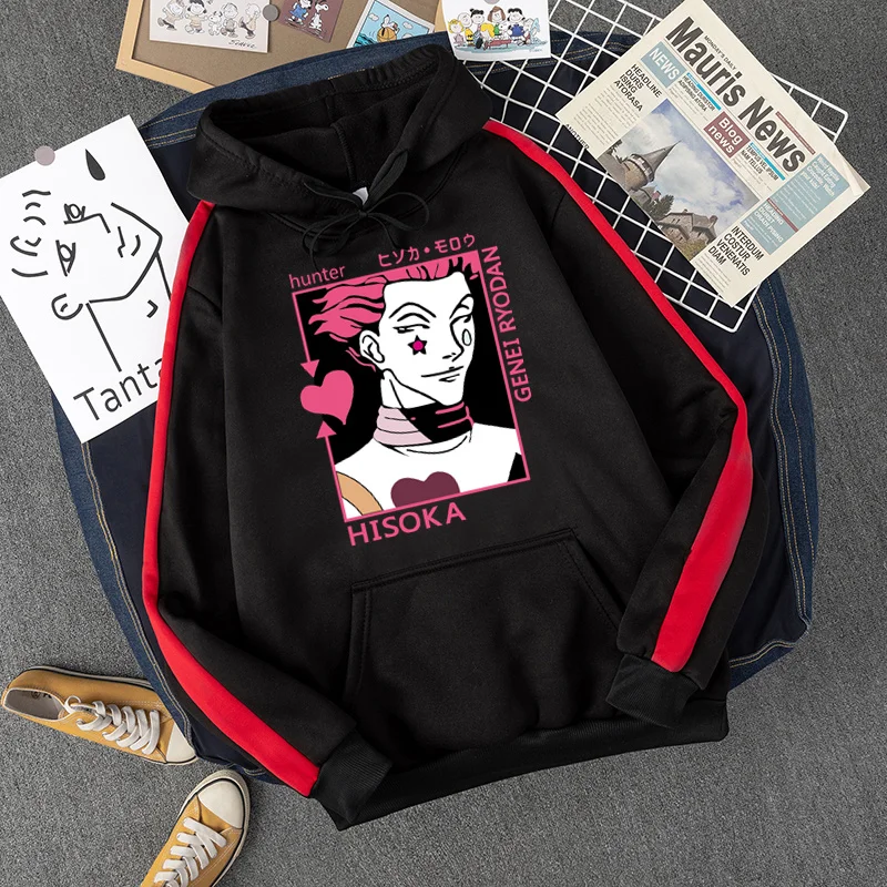 

2022 hunter x hunter Hisoka Hoodies Men Women Sweatshirts Hooded Harajuku Hoodie Hisoka Boys Girls Casual Popular Pullovers