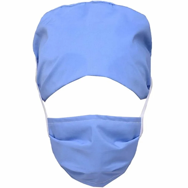 Унисекс скрабы крышки Лица Наборы Хлопок Sweatband кормящих рабочих шапки салон