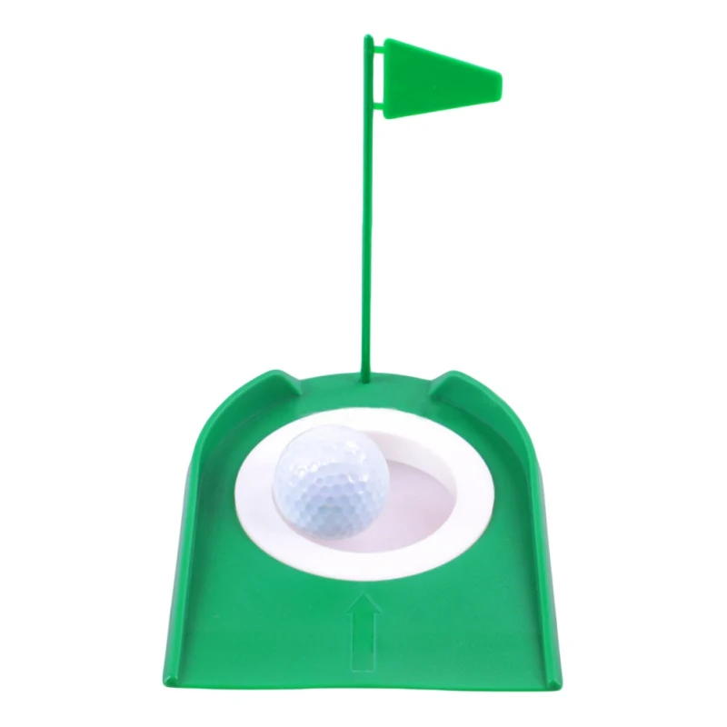 Пластиковая пластина для упражнений гольфа зеленый инструмент складной