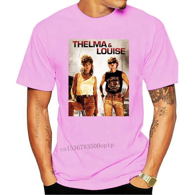

Новинка 2021, футболка THELMA AND LOUISE, bluray, постер с dvd, футболка маленького, среднего и большого размера или XL