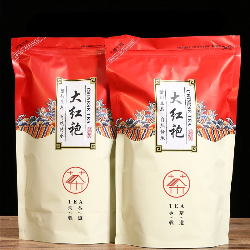 

Chinese Da -Hong -Pao Tea 250g Big Red Robe Tea 2020 Wuyi Big Red Robe Oolong Big Red Robe