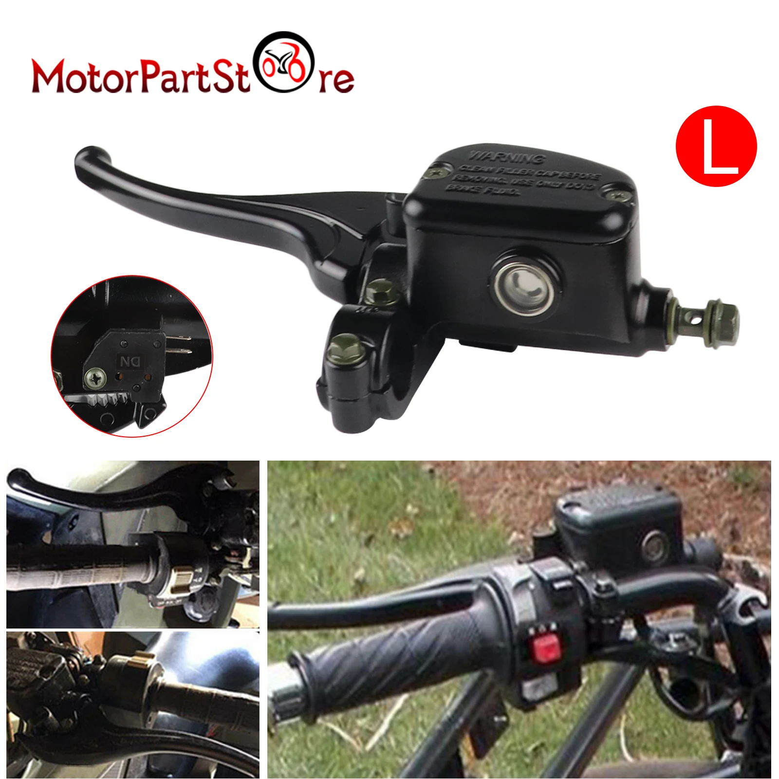 

7/8" Brake Pump Front Master Cylinder Hydraulic Brake Lever for Polaris Sportsman 400 500 600 700 800 Magnum 325 330 500 Xplorer