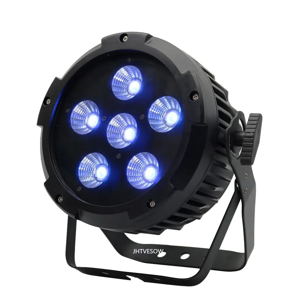 Светодиодный прожектор RGB 3 в 1 для помещений сценический дискотеки 64 светодиода 6