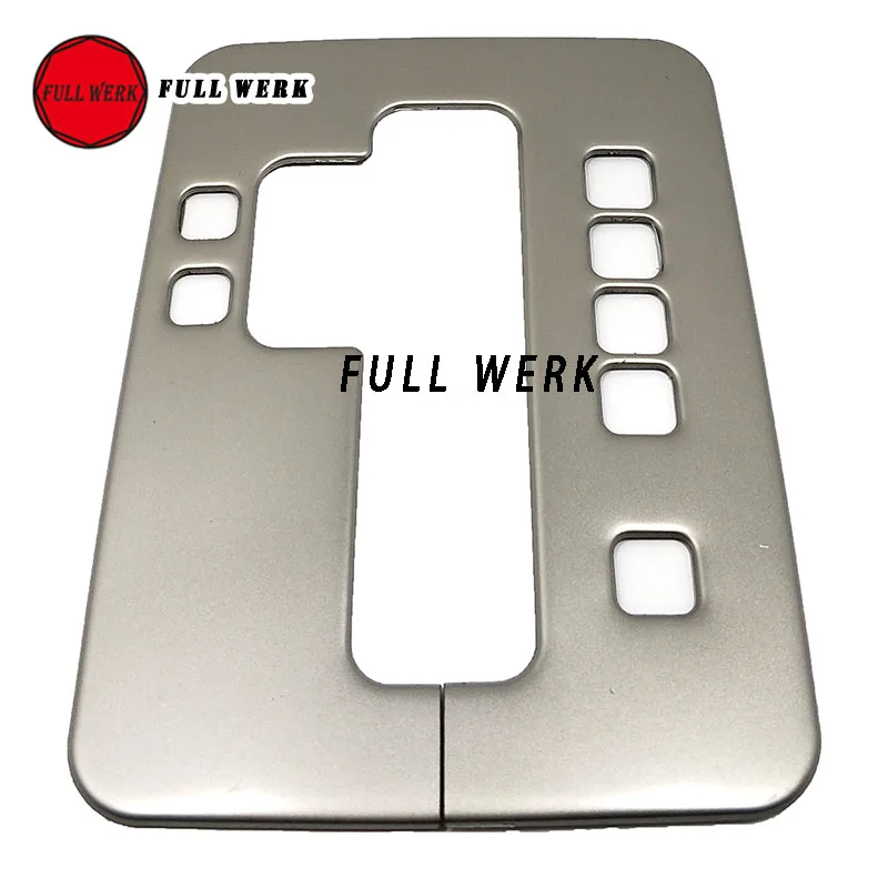 1 шт. наклейка на панель переключения передач из нержавеющей стали для Volkswagen Touareg