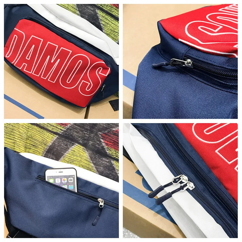 Поясная Сумка унисекс для женщин забавная нагрудная сумочка из ткани Оксфорд с