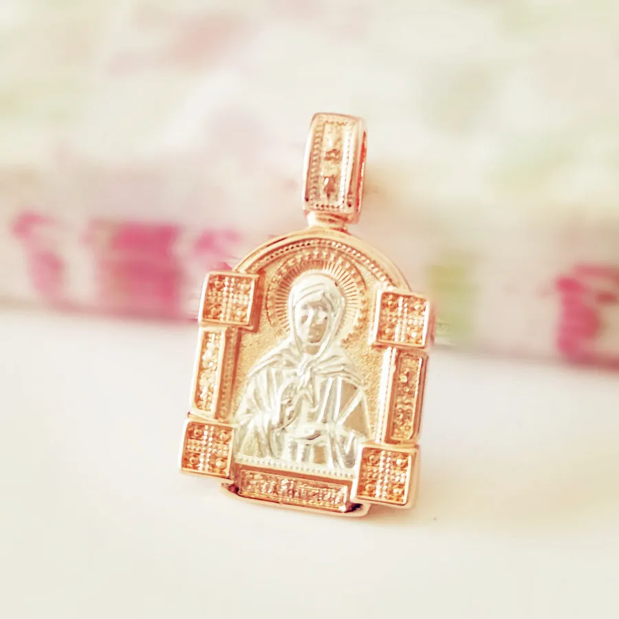 Новинка 585 цвет розового золота женские и мужские украшения классическое