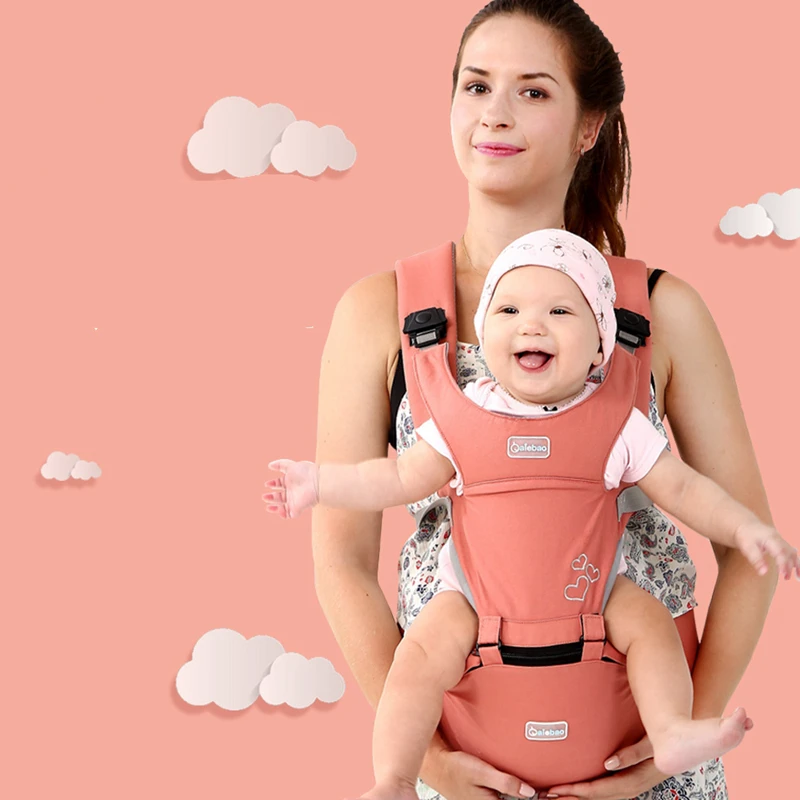 Детский слинг на лямках талии с ремнем для переноски Porte Bebe эргономичный кенгуру