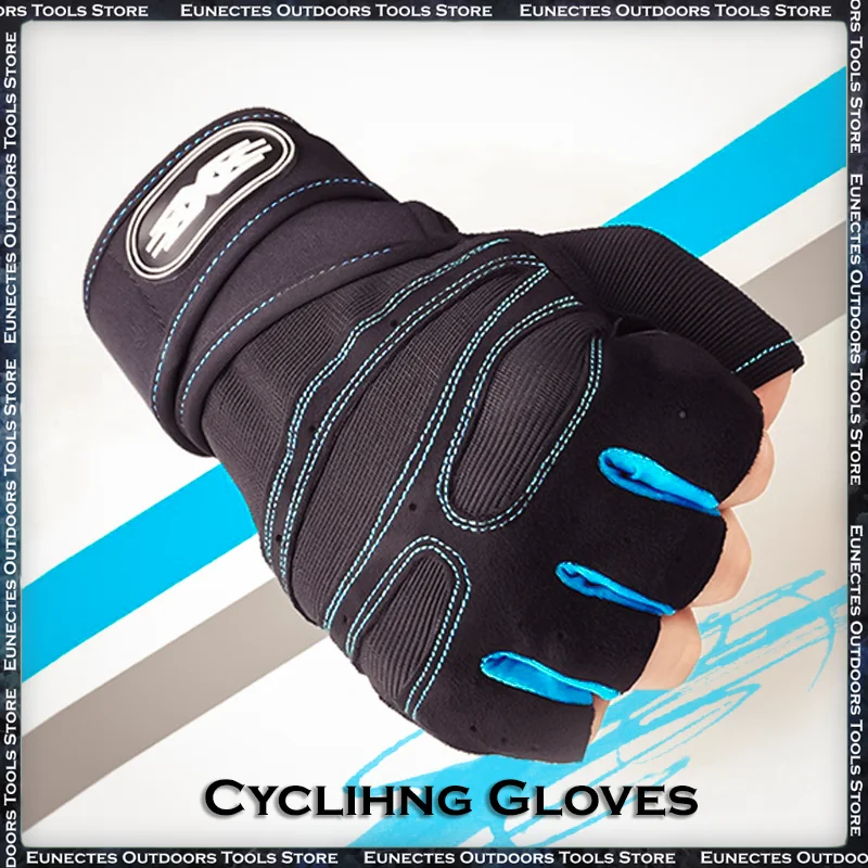 

Pair Of Summer Cycling Half Finger Gloves Bike Short Shockproof Bicycle Gym Fitness Gloves MTB Bike Gloves Gloves