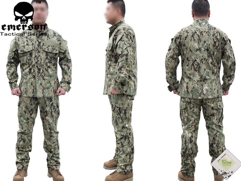 EMERSON NWU Тип III форма Боевой страйкбол тактический bdu костюм Aor2 EM6892|aor2 uniform|shirt shirtaor2