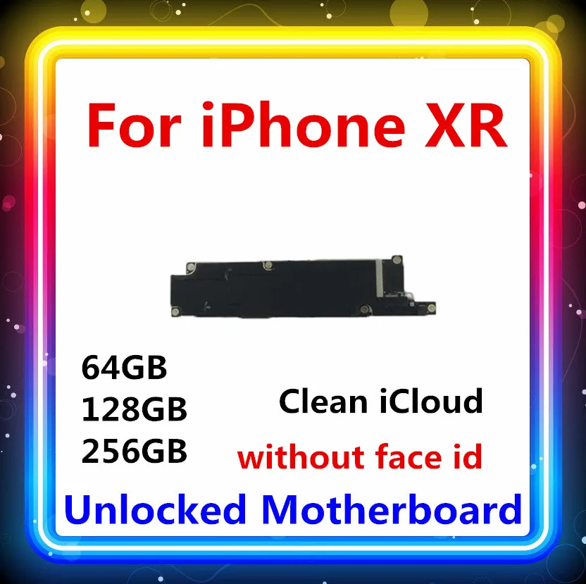 Для iPhone X материнская плата с/withtout Face ID Заводская разблокировка оригинальная X материнская плата IOS полный чип с задней камерой заменена