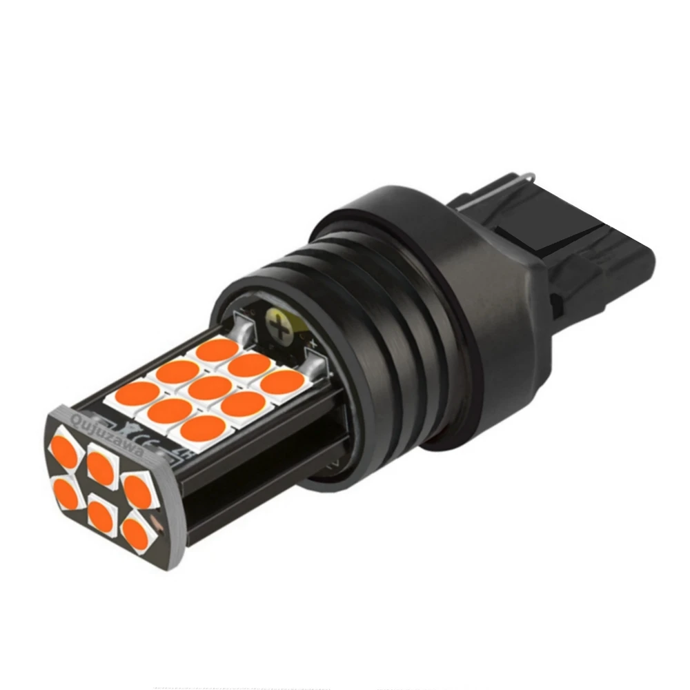 1 шт. Новинка T20 7440 W21W WY21W супер яркие 3030 Светодиодные Автомобильные тормозные