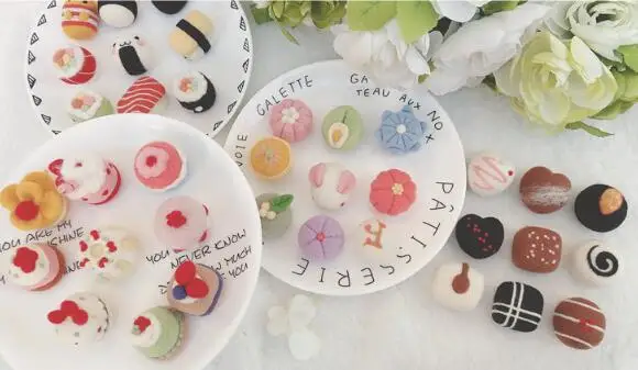 Набор для рукоделия из шерсти и фетра валяния в подарочной коробке | Дом сад