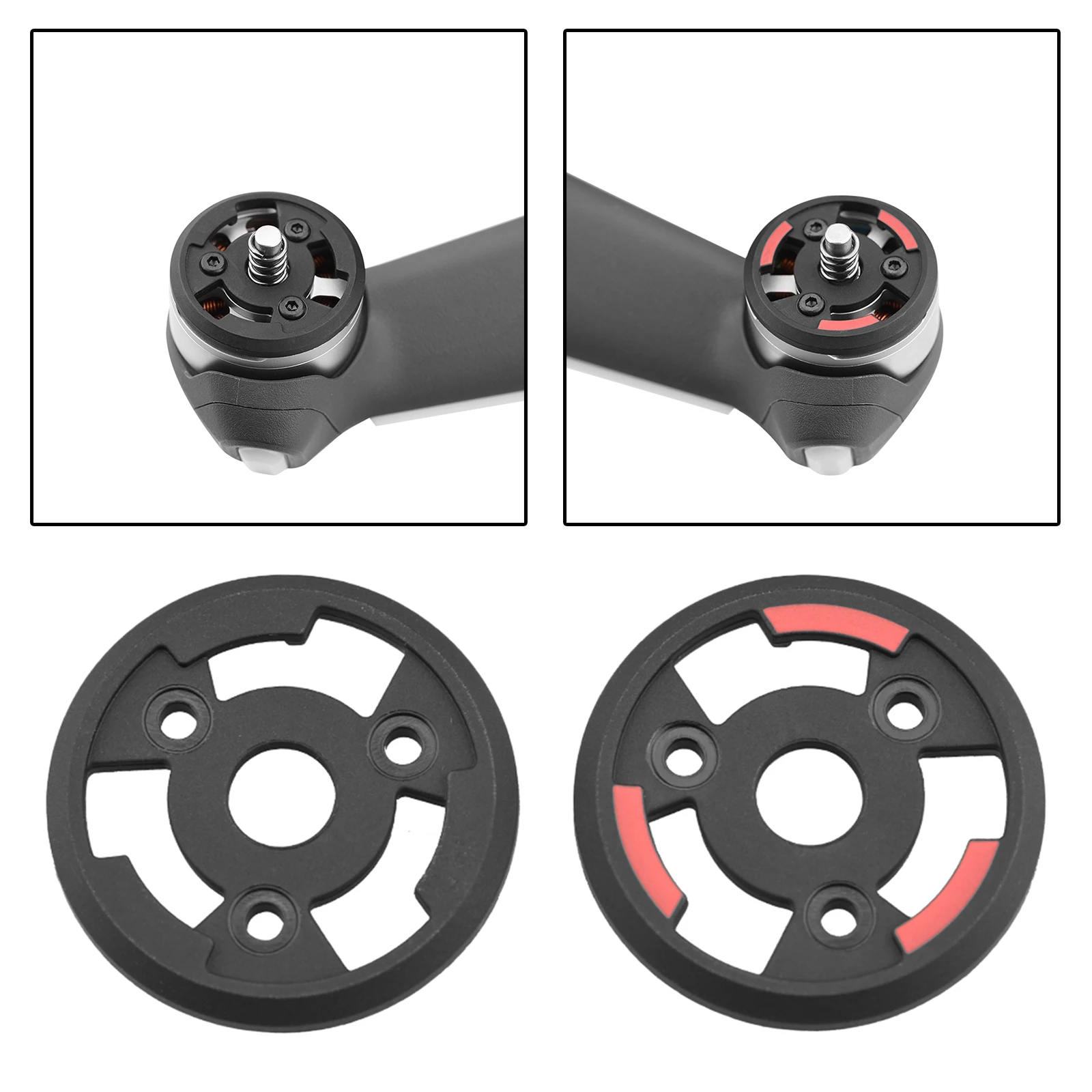 Bases de h&eacute;lice de repuesto para DJI Combo FPV, pieza de placa de montaje-0