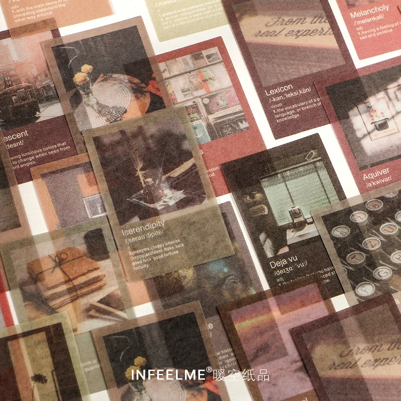 Набор стикеров для скрапбукинга размер s 40 шт./упак. | Канцтовары офиса и дома