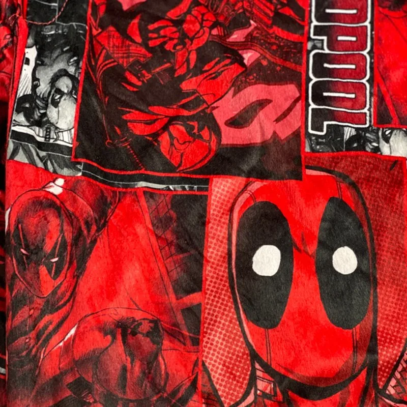 Men's Sleep Pants Cartoon Anime Flannel Trousers leisure spring and autumn lounge Sleep bottoms