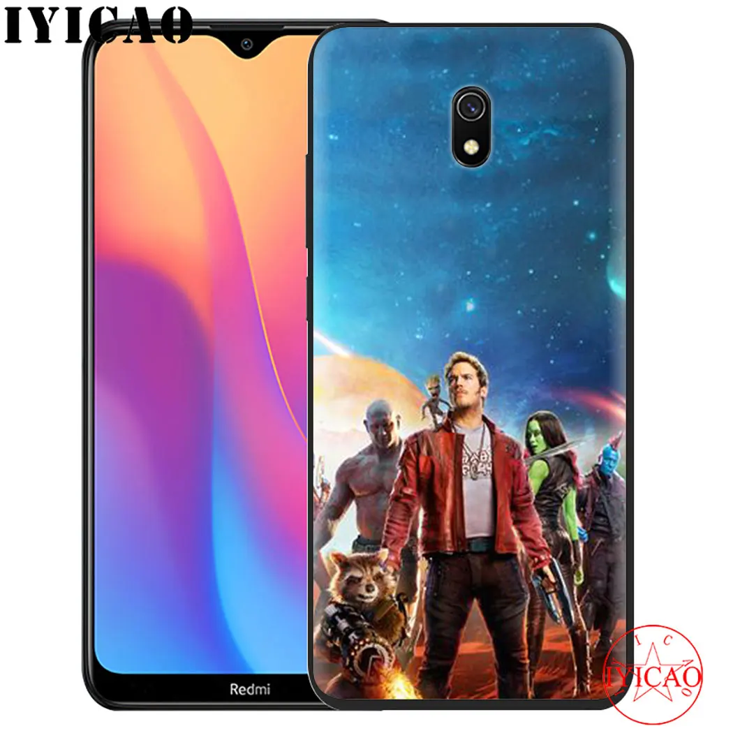 Стражи Галактики Мягкий силиконовый чехол для Xiaomi Redmi 5 6 7 4A 4X 5A 6A 7A 8A Plus S2 Go K20 Pro