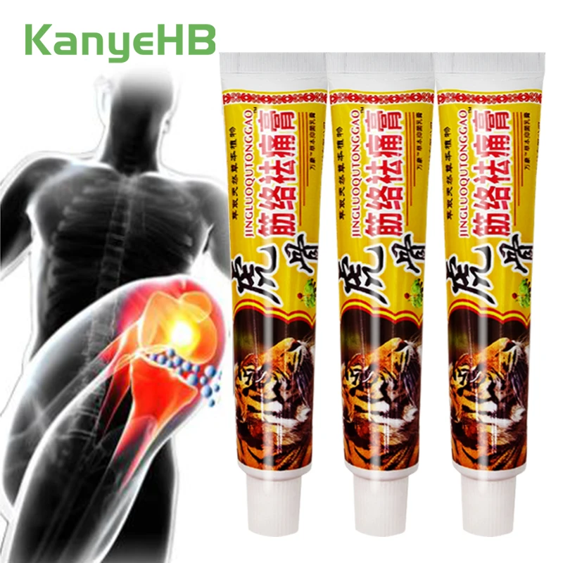 

3pcs Tiger Balm Cream Rheumatoid Ointment Neck Joint Painkiller Patch Arthritis Rheumatoid Orthopedic Medical Tiger Balm A224