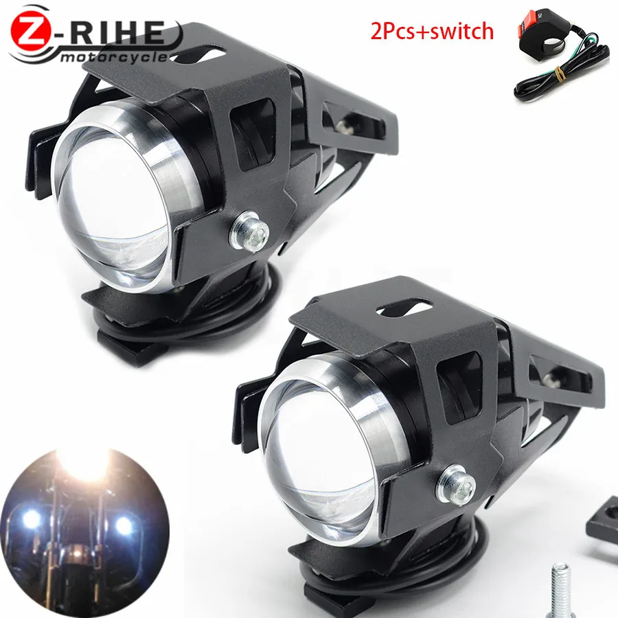 Мотоциклетный светодиодный светильник на голову противотуманный для вождения