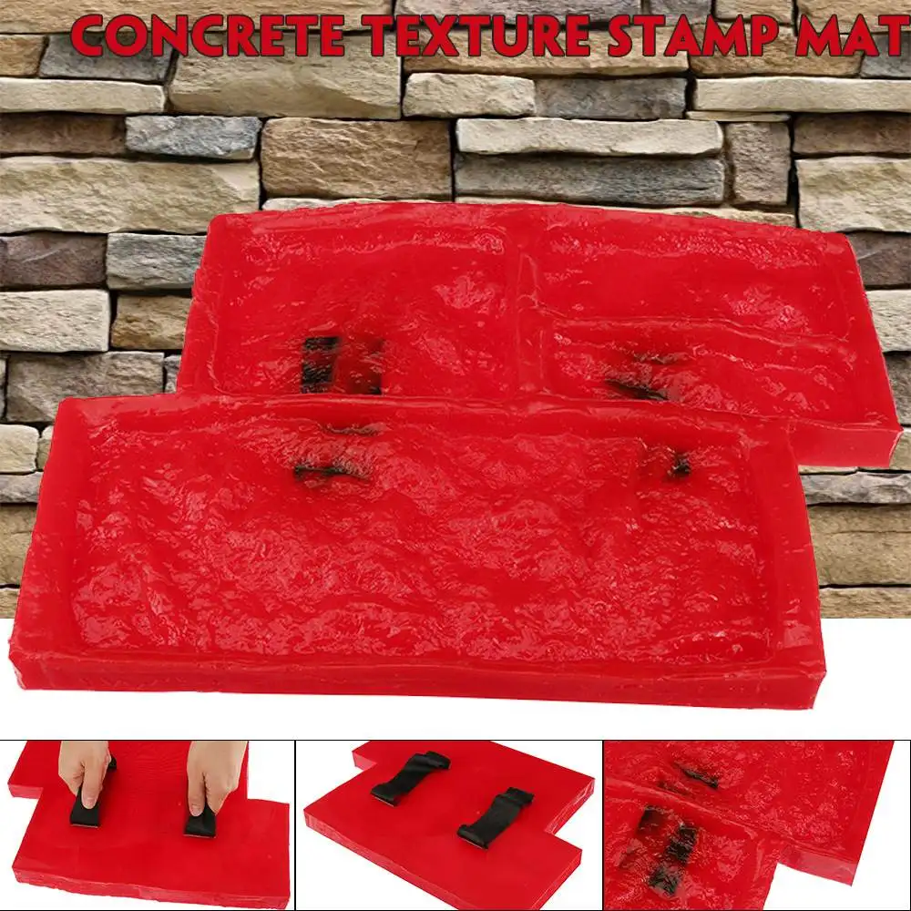 

Эластичный полиуретан бетонные формы для плитки сад бетонной черепицы формы "сделай сам" форма для производства брусчатки для стены дорожн...