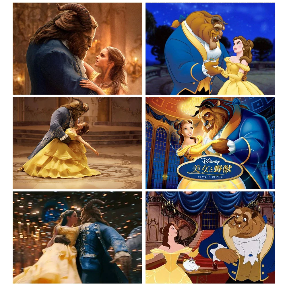 

Набор для алмазной вышивки «мультяшная красота»