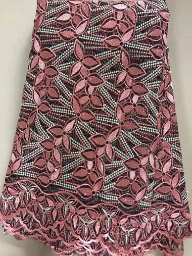 Французская сетчатая кружевная ткань 2020 новейшая африканская с вышивкой Тюлевая