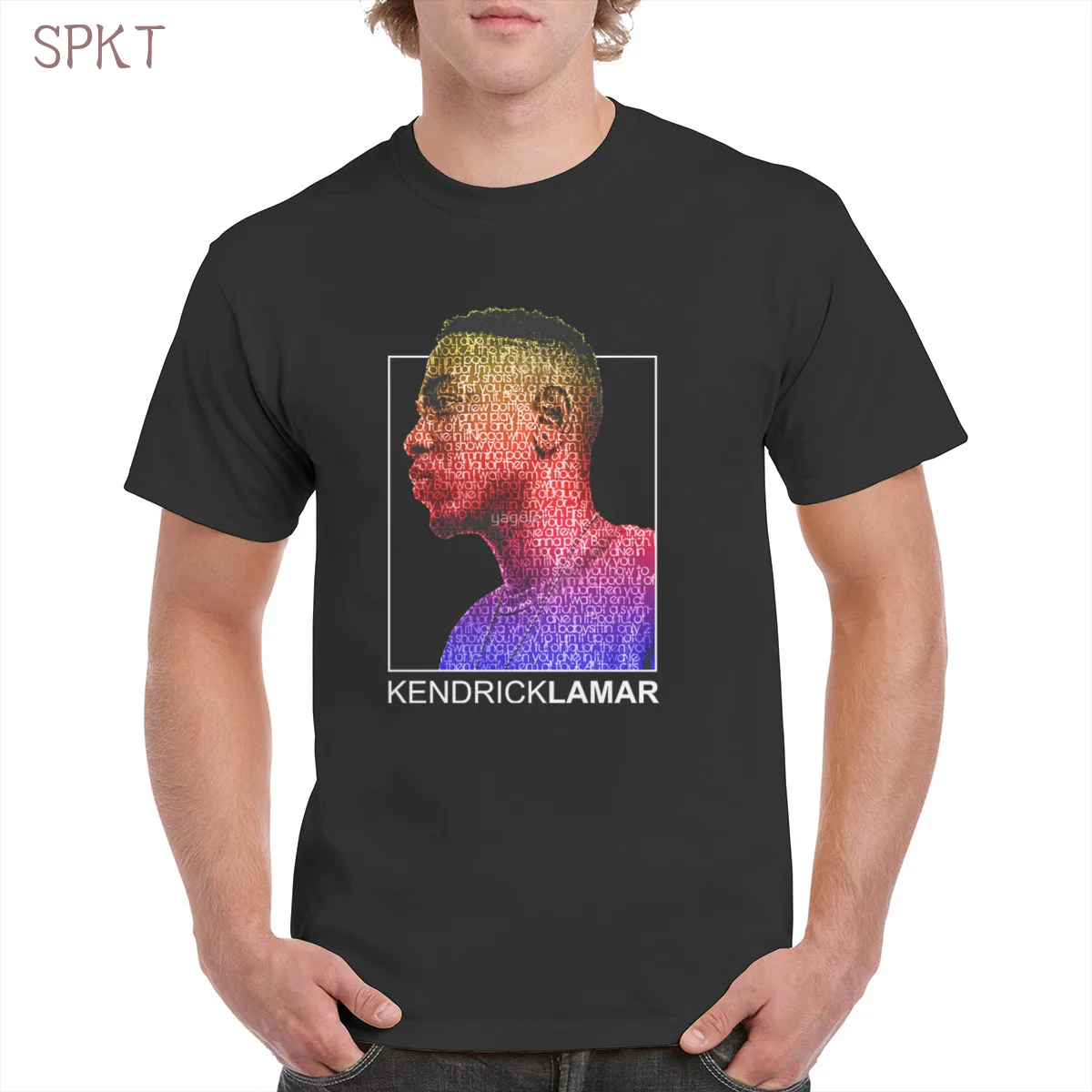 

Kendrick Lamar TDE Abstract figures 100%Cotton Tshirt Top Harajuku Aesthetic Tshirt Oversized clothes Female/Man